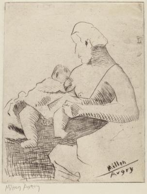 [Woman and child]