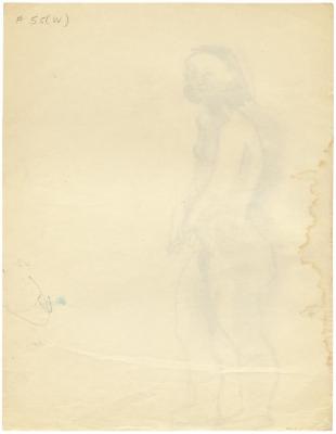 [Standing female nude]