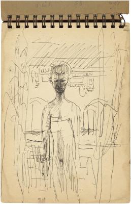 [Young man before window]



Gyral Sketch Book 2, page 1