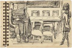 [Interior with figures and piano]



Gyral Sketch Book 2, page 32