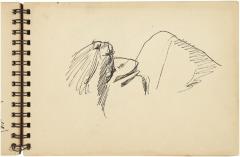 [Reclining woman] Gyral Sketch Book 2, page 24