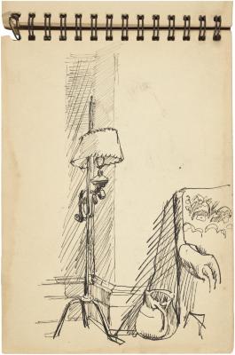 [Floor lamp and armchair]



Gyral Sketch Book 2, page 6