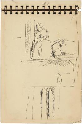 [Still life with statue]



Gyral Sketch Book 2, page 45