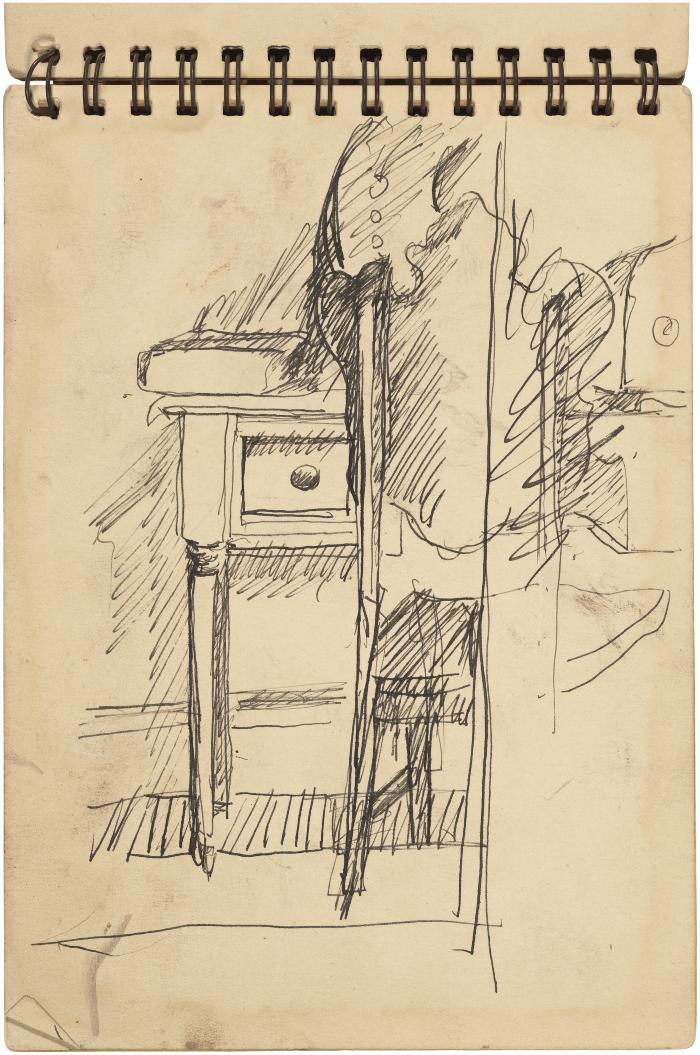 [Side table] Gyral Sketch Book 2, page 46