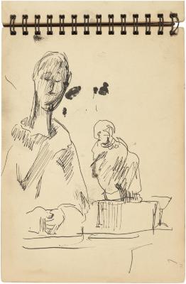 [Still life with statues]



Gyral Sketch Book 2, page 35