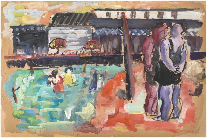 [Bathers, Brighton Beach]