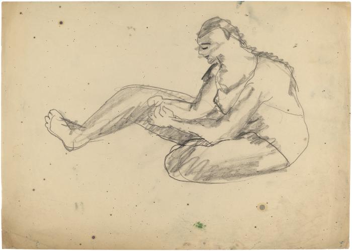 [Seated woman]