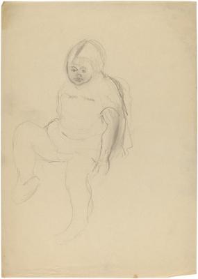 [Seated girl]
