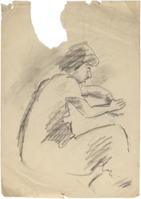 [Seated woman]