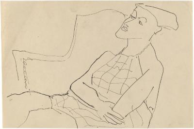 [Woman on sofa]