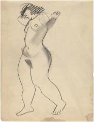 [Standing female nude]