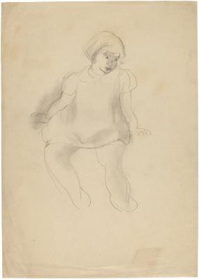 [Seated girl]