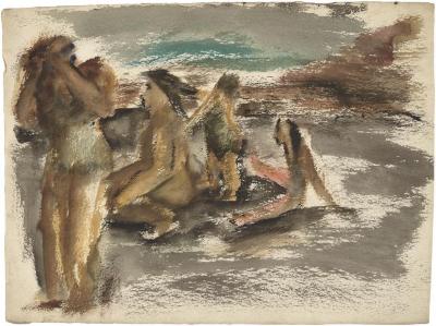 [Bathers on the beach]