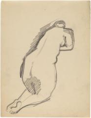 [Kneeling female nude]