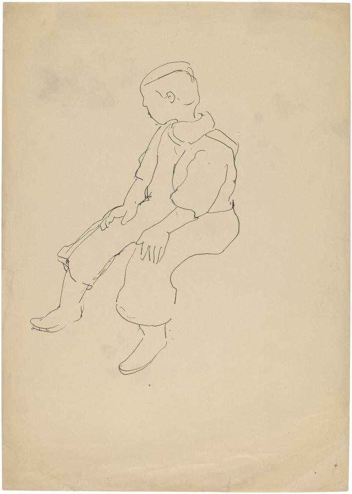 [Seated boy]