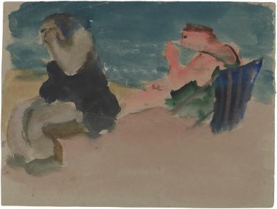 [Bathers on the beach]