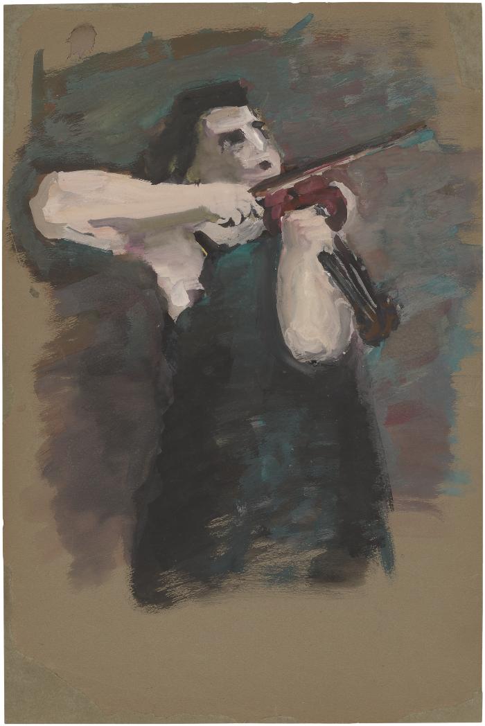 [Woman with violin]