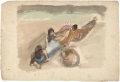 [Bathers on the beach]