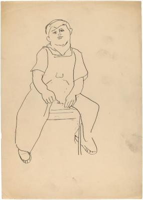 [Seated boy]