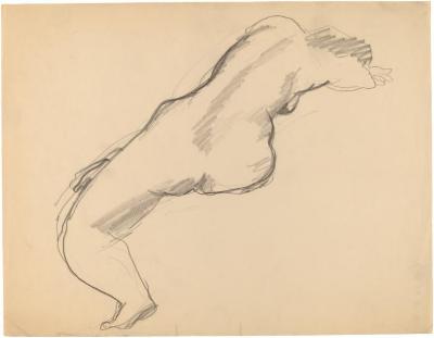 [Reclining female nude]