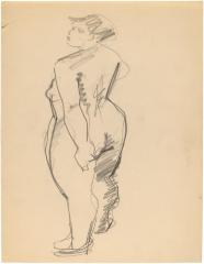 [Standing female nude]