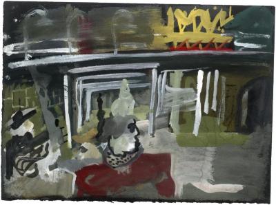 [Figures in city setting]