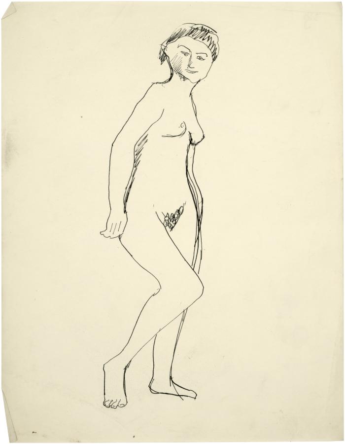 [Female nude standing]