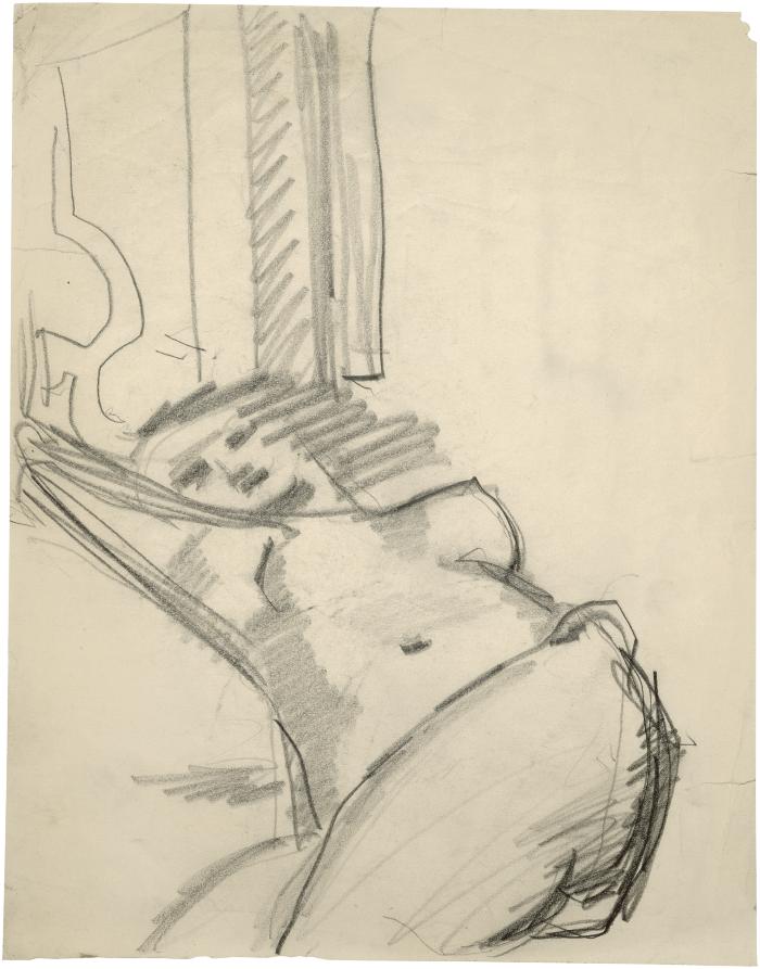 [Reclining female nude]