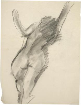 [Standing female nude]