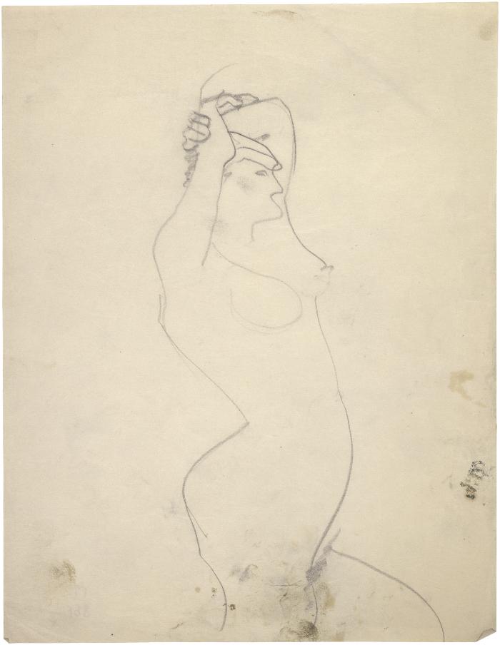 [Standing female nude]