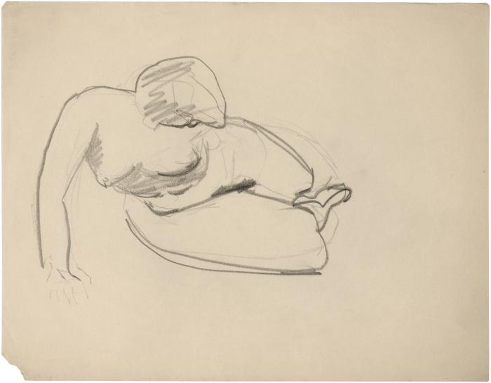 [Reclining female nude]