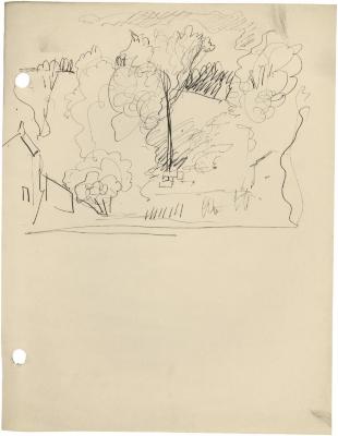 [Landscape with building]