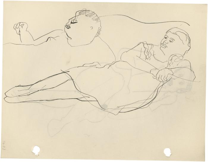 [Reclining man and woman]
