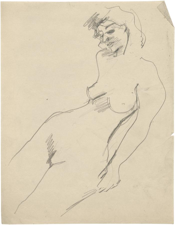 [Reclining female nude]