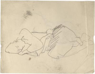 [Sleeping woman]