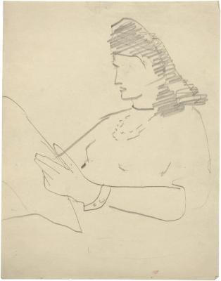 [Woman reading]
