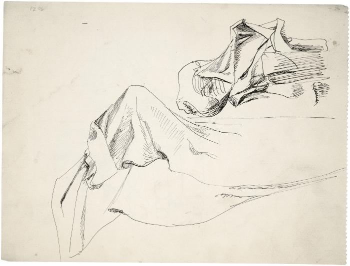 [Drapery studies]