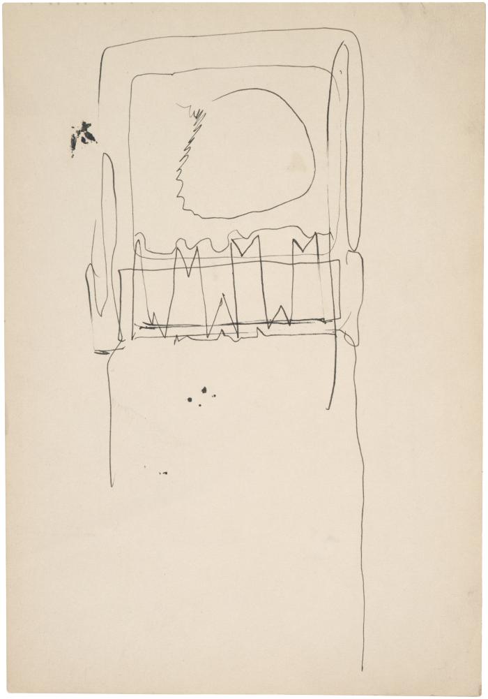 [Untitled] Gyral Sketch Book 3, page 18