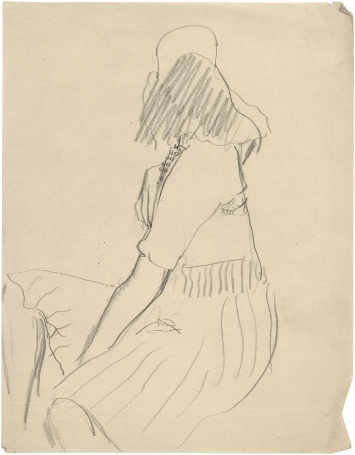 [Seated woman]