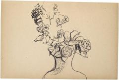 [Vase of flowers] The Scribble-In Book, page 29