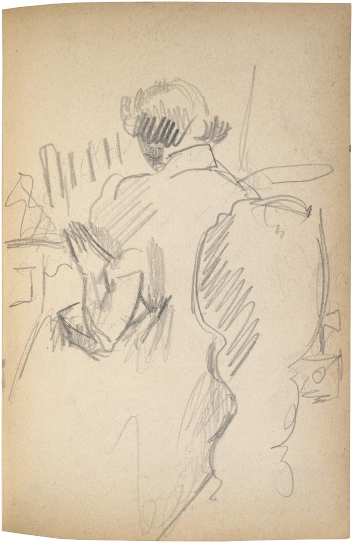 [Seated woman] The Scribble-In Book, page 101