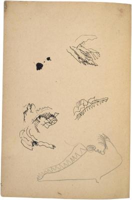 [Foliage studies] The Scribble-In Book, page 4