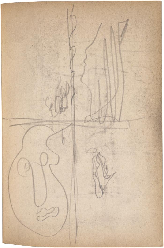 [Head studies] The Scribble-In Book, page 91