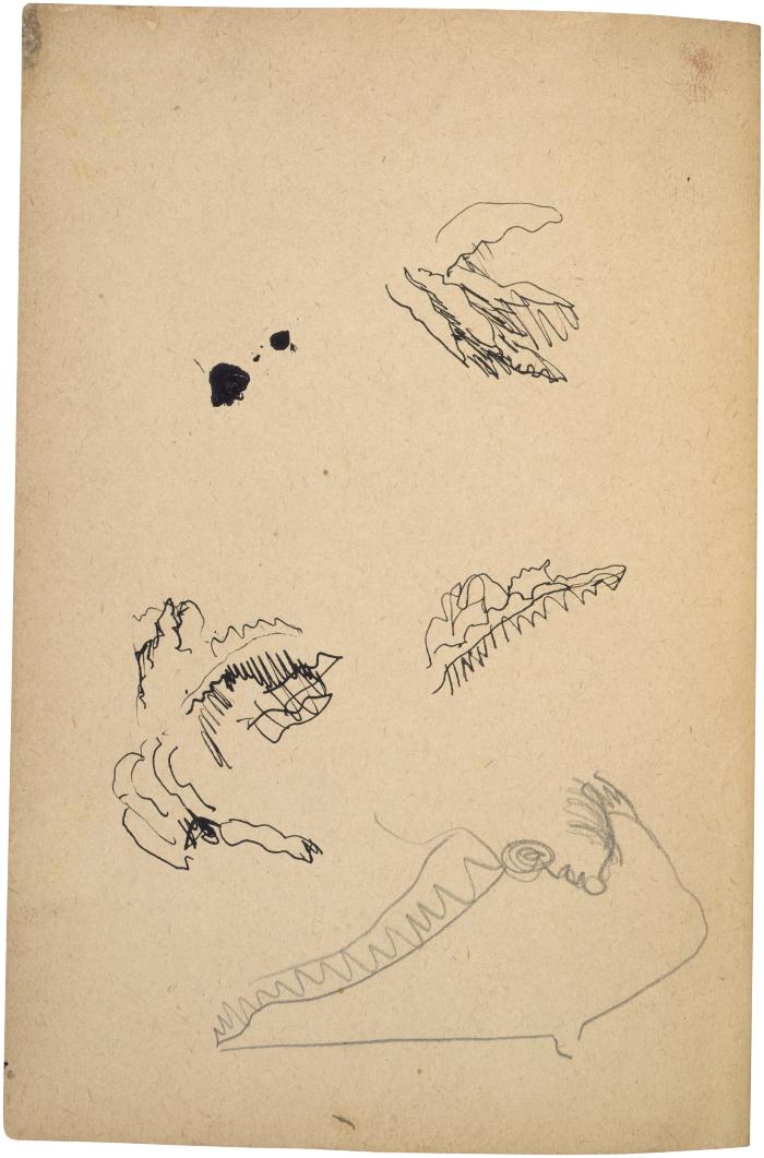 [Foliage studies] The Scribble-In Book, page 4