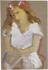 [Seated girl]