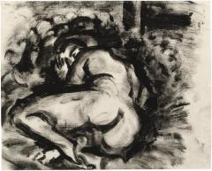 [Reclining female nude]