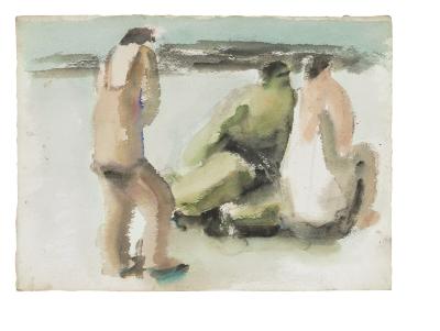 [Bathers on the beach]
