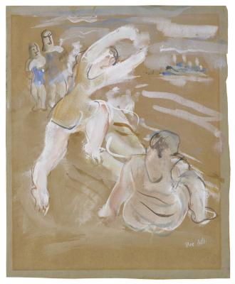 [Bathers on the beach]