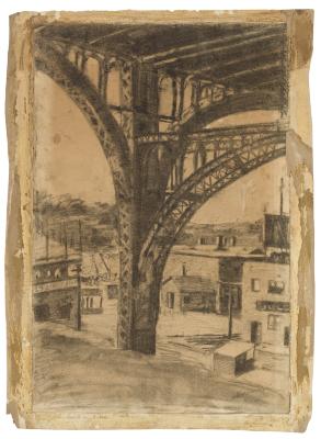 [Riverside Drive viaduct, New York]