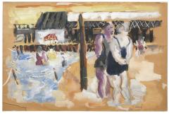 [Bathers, Brighton Beach]
